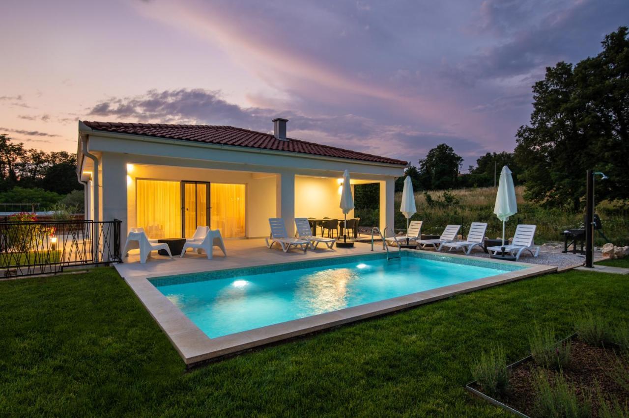 Villa Destiny Nedescina, Istrien, Kroatien מראה חיצוני תמונה